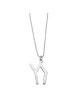 Pendentif Chai en argent sterling minimaliste moderne Nec, bijoux Chai, est