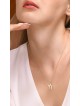 Pendentif Chai en argent sterling minimaliste moderne Nec, bijoux Chai, est