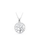 Big and Beautiful Tree of Life Silver Necklace , Sterling Silver Famil