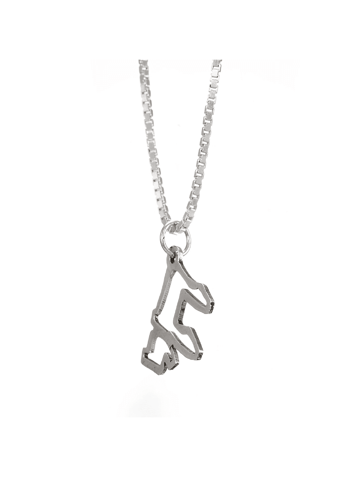 Géant contemporain en argent sterling creux Chai Nec , Chai Jewelry , Est