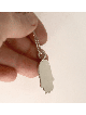 Pendentif en argent sterling Hamsa émaillé, collier familial en argent sterling