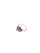 Bague initiale de nom élégant et coloré, cadeaux Tu B'Av, Judaica israélien