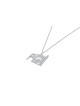 Collier personnalisé de Jérusalem en argent, collier de nom en argent sterling