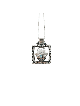 Pendentif spécial Hamsa Luck en argent sterling, famille en argent sterling Ne