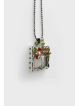 Tree Square Special Sterling Silver Pendant , Sterling Silver Family N