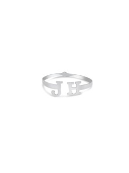 Bracelet en argent ouvert à 2 lettres, cadeaux Tu B'Av, Judaica israélien