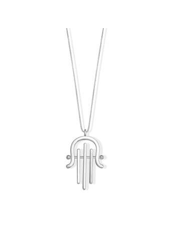 Harpe moderne et élégante surdimensionnée de David inspirée des jambons, bijoux Hamsa, I