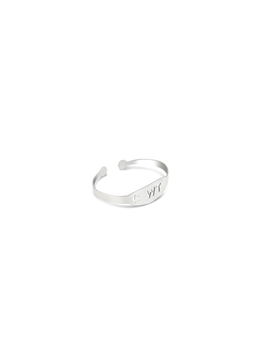 Bracelet en argent avec lettres sciées, cadeaux Tu B'Av, Judaica israélien