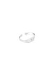 Sawn Letters Silver Bracelet , Tu B'Av Gifts , Israeli Judaica