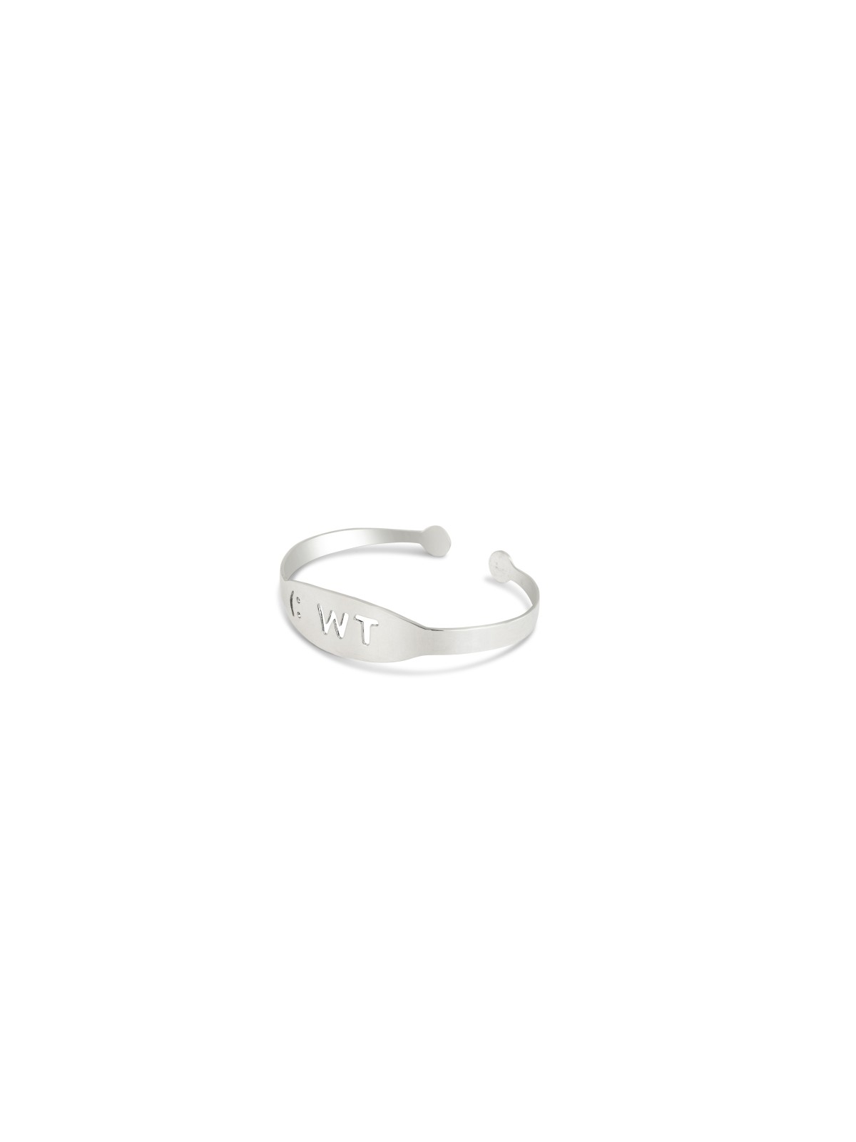 Bracelet en argent avec lettres sciées, cadeaux Tu B'Av, Judaica israélien