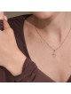 Délicat abordable 14k Gold Filigree Chai Hamsa N , Filigrane juif J