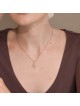Délicat abordable 14k Gold Filigree Chai Hamsa N , Filigrane juif J