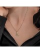 Délicat abordable 14k Gold Filigree Chai Hamsa N , Filigrane juif J