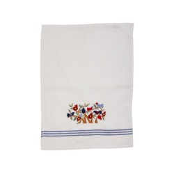 Yair Emanuel Netilat Yadayim Towel Embroidered ... | Towels by Emanuel