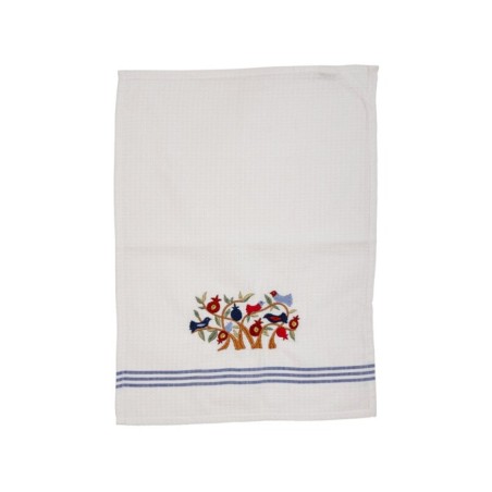 Yair Emanuel Netilat Yadayim Towel Embroidered ... | Towels by Emanuel