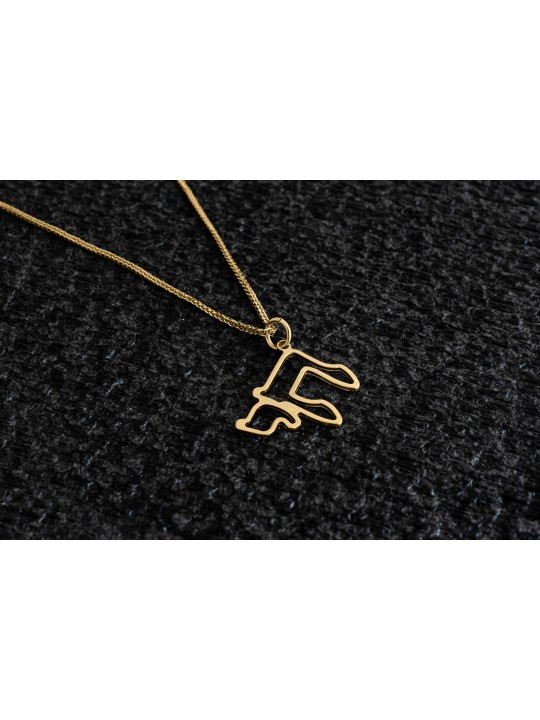 Pendentif Chai creux en or 14 carats moderne et élégant, cadeaux de mariage juif,