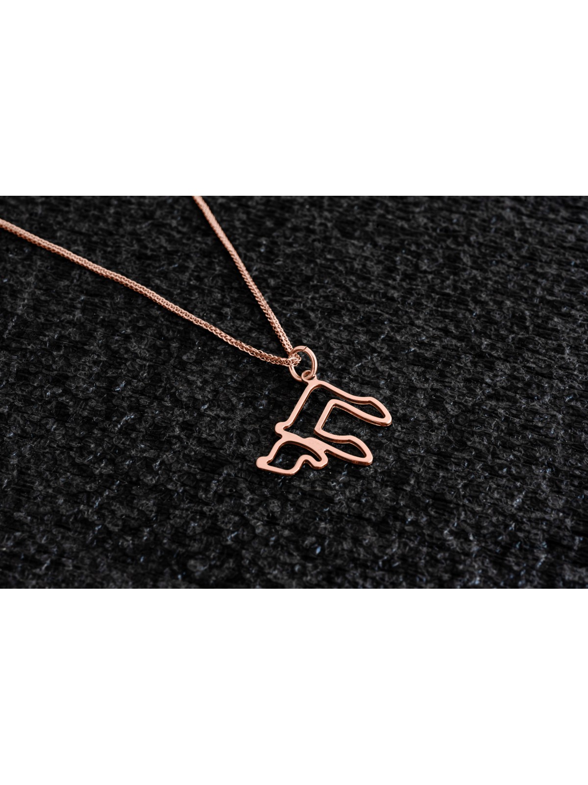 Pendentif Chai creux en or 14 carats moderne et élégant, cadeaux de mariage juif,