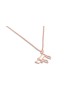 Modern & Stylish 14K Gold Hollow Chai Pendant , Jewish Wedding Gifts ,