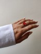 Bague coeur amour et âme, cadeaux Tu B'Av, Judaica israélienne
