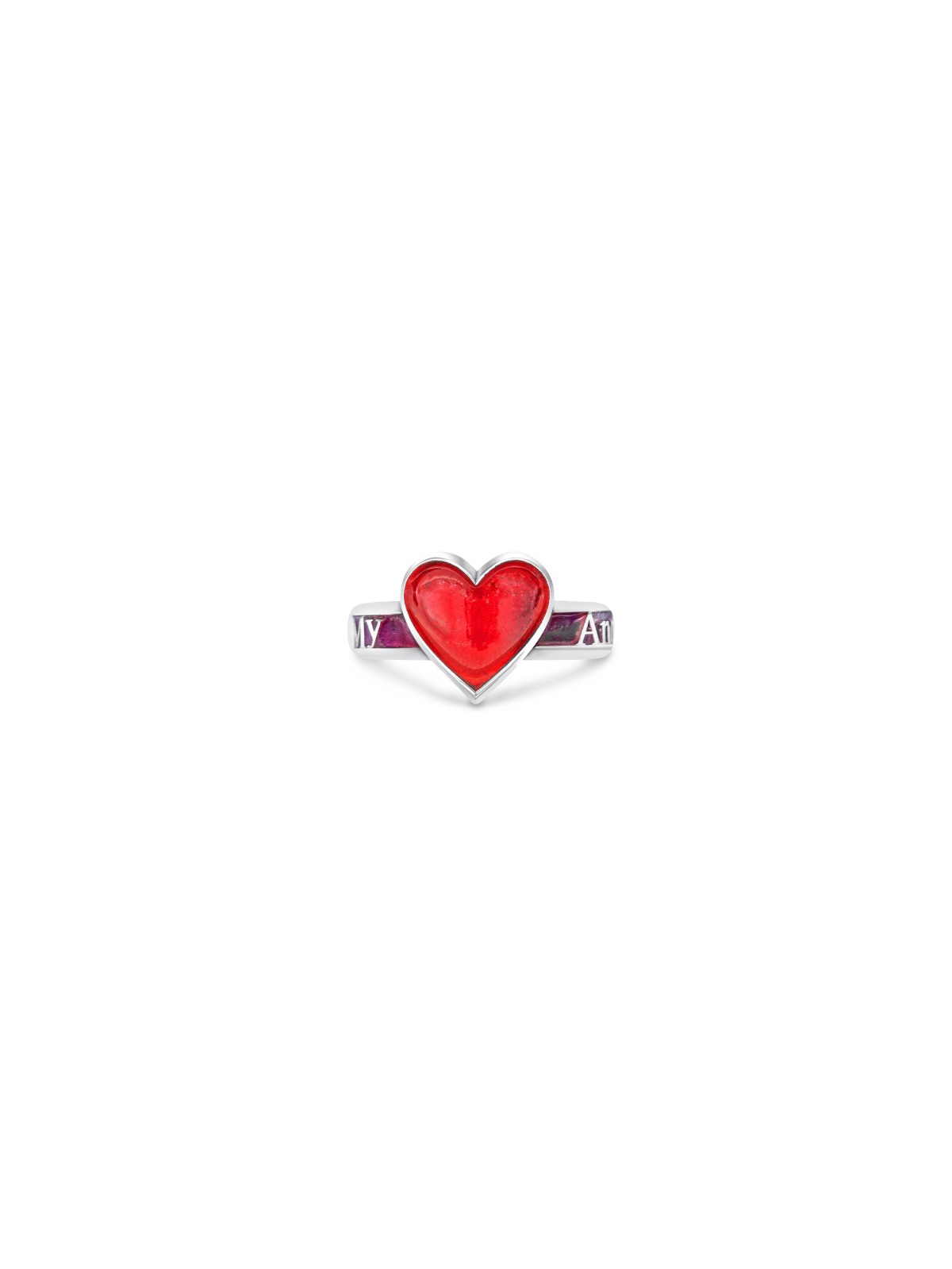 Bague coeur amour et âme, cadeaux Tu B'Av, Judaica israélienne