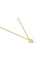Yellow Gold Double Heart Pendant , Jewish Wedding Gifts , Israeli Juda