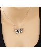 Delicate Butterfly Necklace From Sterling Silver T , Sterling Silver F