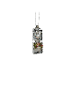 Dove and Tree Silver Mobile Pendant , Sterling Silver Family Necklaces