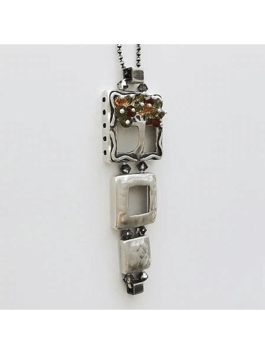 Superbe pendentif en argent sterling arbre, collier familial en argent sterling