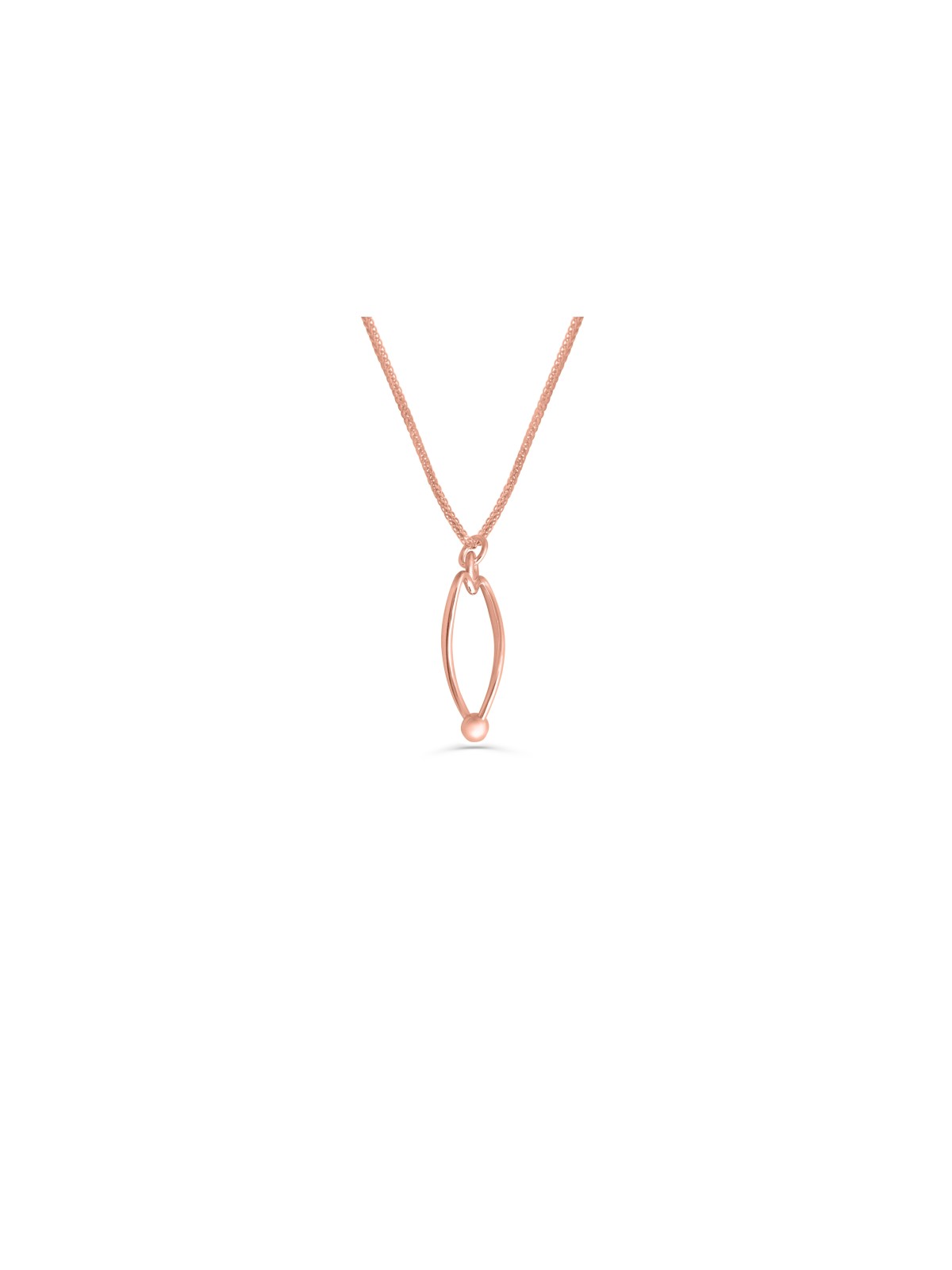 Collier coeur creux en or jaune illusion, cadeaux de mariage juif, est