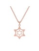 Pendentif Magen David extraordinaire en argent sterling, cadeaux Tu B'Av, est