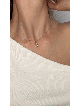 Petite étoile de David en or jaune et blanc 14 carats, cadeaux Tu B'Av, I