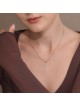 Petite étoile de David en or jaune et blanc 14 carats, cadeaux Tu B'Av, I