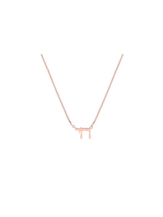Petit et délicat style moderne 14K Gold Chai Neck , Tu B'Av Gifts , I