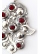 BIg Size Hamsa Embellished Sterling Silver Pendant , Tu B'Av Gifts , I