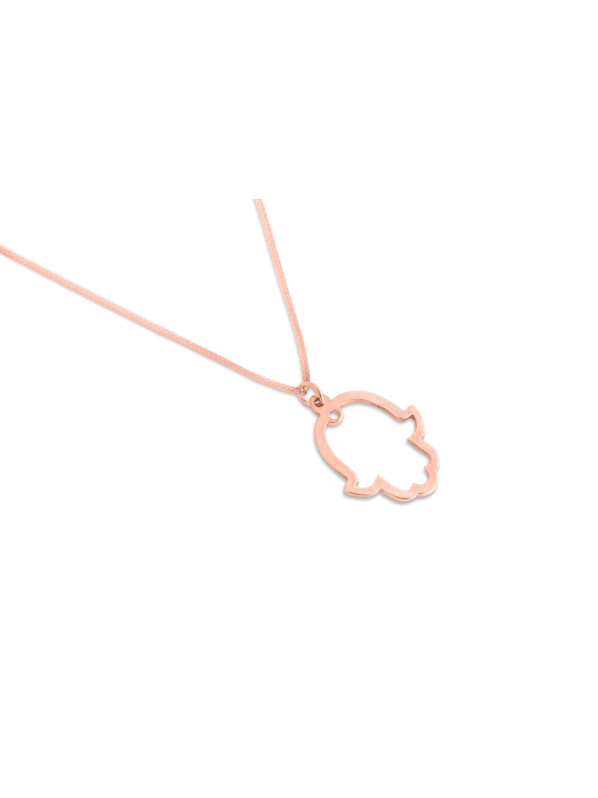 Collier Hamsa en or minimaliste blanc 14K, cadeaux de mariage juif, Isra