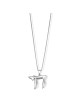 Elegant Diagonal Shape 14k Gold Medium Chai Neckla , Tu B'Av Gifts , I