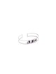 Bracelet de nom émaillé à deux rayures, cadeaux Tu B'Av, Judaica israélien