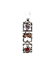 Magnificent Hollow Mobile Pendant Made of Silver , Sterling Silver Fam