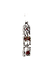 Magnificent Hollow Mobile Pendant Made of Silver , Sterling Silver Fam