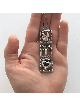 Fabulous Silver Mobile-Shaped Pendant , Sterling Silver Family Necklac