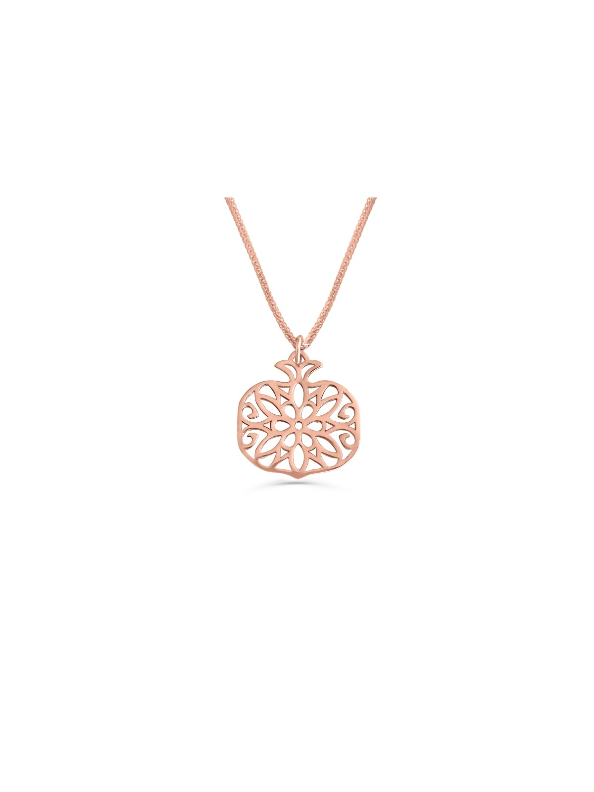 Collier en or avec pendentif grenade, cadeaux de mariage juif, Israël