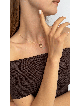 Collier Chai Hamsa en filigrane ouvert en or de grande taille 14 carats, filigrane juif J