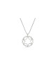 Collier étoile de David en or 14 carats avec cadre cœurs, cadeau de mariage juif