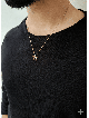 Modern 14K Rose Gold Chai Necklace for Men and Wom , Tu B'Av Gifts , I