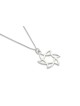 Rounded & Swirl 14K Yellow Gold Star Necklace , Jewish Wedding Gifts ,