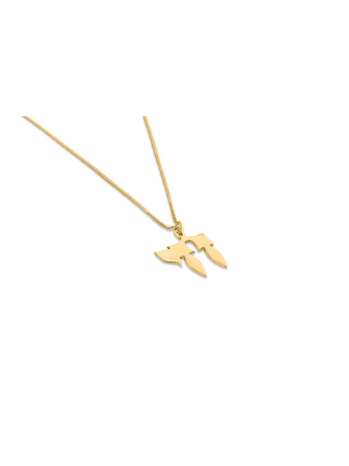 Pendentif Chai en or jaune 14 carats unique, cadeaux de mariage juif, J israélien