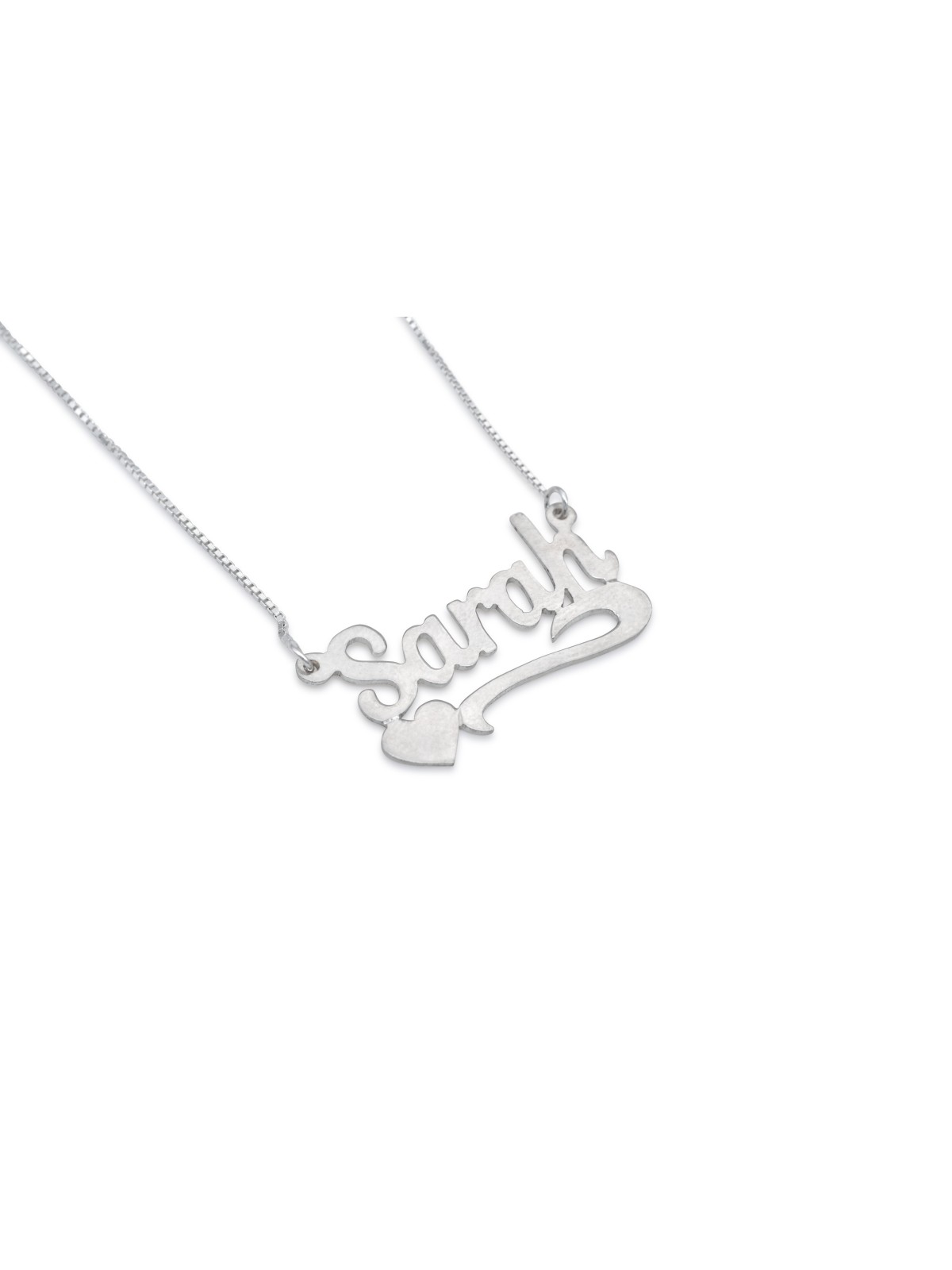 Collier en or personnalisé avec nom personnalisé en or 14 carats, cadeaux Tu B'Av, Juda israélien