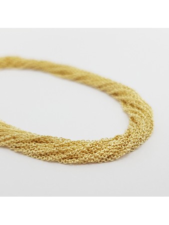 Collier classique de chaîne Rolo de 20 pouces, cadeaux de mariage juif, Judaï israélien