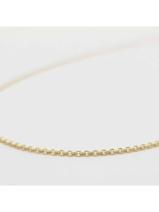 Collier classique de chaîne Rolo de 20 pouces, cadeaux de mariage juif, Judaï israélien