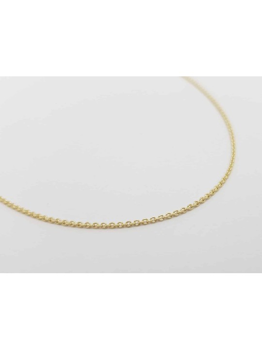 Collier classique de chaîne Rolo de 20 pouces, cadeaux de mariage juif, Judaï israélien